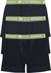 Bonds Men's Cooling X-Temp Air Boxer Briefs Performance Underwear For Men