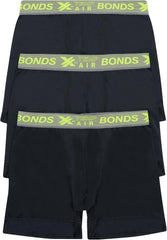 Bonds Men's Cooling X-Temp Air Boxer Briefs Performance Underwear For Men