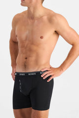 Bonds Men's Underwear Boxer Briefs Pack, Guyfront Men's Boxer Briefs, Mid-Length Underwear for Men, Viscose/Bamboo