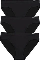 Bonds Women's Seamless Icons Hipster Underwear in Stretchy Mid Rise Fit for Women, 3-pack