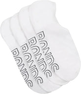 Bonds Men's No Show Socks With Mesh Vents in Lightweight Cotton Blend, Unisex 4-pack