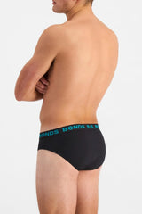 Bonds Men's Classic Everyday Brief Underwear in Cotton Blend for Men, 3-pack