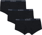 Bonds Women's Underwear Boy Shorts Pack, Luxe Originals Boyfit Panties, Cotton/Modal-Blend Underwear, 3-Pack