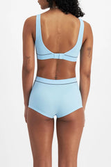 Bonds Women's Seamless Stretch Rib Boyfit High Rise Underwear for Women, 3-pack