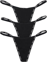 Bonds Women's Thong Underwear 3-pack – Breathable Cotton Blend, Soft Stretch, Everyday Comfort