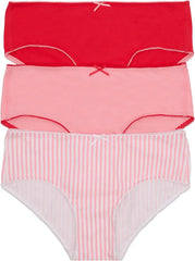 Bonds Women's Picot Trim Icons Cheeky Underwear in Stretchy Cotton Blend for Women, 3-pack