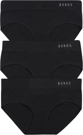 Bonds Women's Seamless Invisi Brief Underwear in Cotton-rich Blend For Women