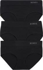 Bonds Women's Seamless Invisi Brief Underwear in Cotton-rich Blend For Women