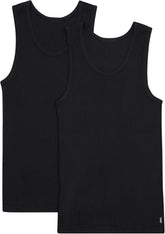 Bonds Men's Soft Bonds Chesty Tank Undershirt in 100% Cotton Rib for Men, 2-Pack