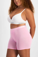 Bonds Women's Boxer Briefs 3-pack – Mid-length, Soft Cotton, Everyday Comfort Underwear