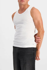 Bonds Men's Soft Bonds Chesty Tank Undershirt in 100% Cotton Rib for Men, 2-Pack