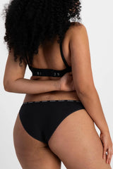 Bonds Women's High-cut Bikini Panties 3-pack – Stretch Cotton-blend, Soft Everyday Comfort