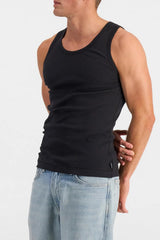 Bonds Men's Soft Bonds Chesty Tank Undershirt in 100% Cotton Rib for Men, 2-Pack