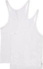 Bonds Women's Soft Chesty Tank Top in Stretchy 100% Cotton Rib for Women, 2-Pack