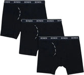 Bonds Men's Underwear Boxer Briefs Pack, Guyfront Men's Boxer Briefs, Mid-Length Underwear for Men, Viscose/Bamboo