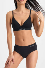 Bonds Women's Seamless Invisi Brief Underwear in Cotton-rich Blend For Women
