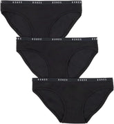 Bonds Women's Underwear Hipster Pack, Luxe Originals Hipster Panties for Women, Cotton/Modal-blend Underwear, 3-pack