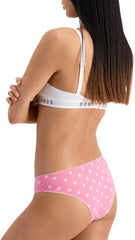 Bonds Women's Picot Trim Icons Skimpy Underwear in Stretchy Cotton Blend for Women, 3-pack
