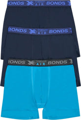 Bonds Men's Cooling X-Temp Air Boxer Briefs Performance Underwear For Men