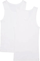 Bonds Men's Soft Bonds Chesty Tank Undershirt in 100% Cotton Rib for Men, 2-Pack