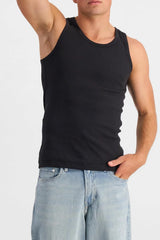 Bonds Men's Soft Bonds Chesty Tank Undershirt in 100% Cotton Rib for Men, 2-Pack