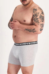 Bonds Men's Underwear Boxer Briefs Pack, Everyday Men's Boxer Briefs, Mid-length, Cotton-blend Underwear, 3-pack