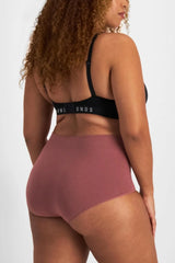 Bonds Women's Seamless Invisi Full Brief Underwear in Cotton-rich Blend for Women, 3-pack