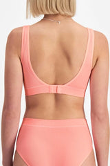 Bonds Women's Seamless Stretch Rib Bralette with V-Neck for Women