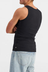 Bonds Men's Soft Bonds Chesty Tank Undershirt in 100% Cotton Rib for Men, 2-Pack