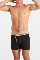 Bonds Men's Mid-length Guyfront Boxer Brief in Cotton for Men, 3-pack