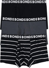 Bonds Men's Classic Boxer Briefs 3-pack – Soft Cotton-blend, Everyday Comfort Underwear