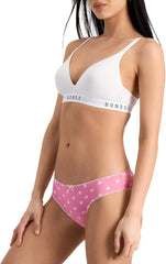 Bonds Women's Picot Trim Icons Skimpy Underwear in Stretchy Cotton Blend for Women, 3-pack