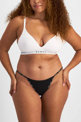 Bonds Women's Thong Underwear 3-pack – Breathable Cotton Blend, Soft Stretch, Everyday Comfort