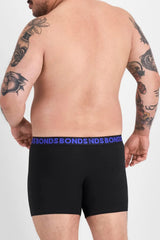 Bonds Men's Underwear Boxer Briefs Pack, Everyday Men's Boxer Briefs, Mid-length, Cotton-blend Underwear, 3-pack