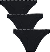 Bonds Women's High-cut Bikini Panties 3-pack – Stretch Cotton-blend, Soft Everyday Comfort