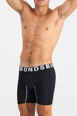 Bonds Men's Underwear Anti-Chafing Boxer Briefs Pack, Chafe Off Men's Boxer Briefs, Viscose/Bamboo Underwear for Men