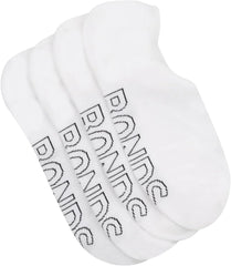 Bonds Men's No Show Socks With Mesh Vents in Lightweight Cotton Blend, Unisex 4-pack