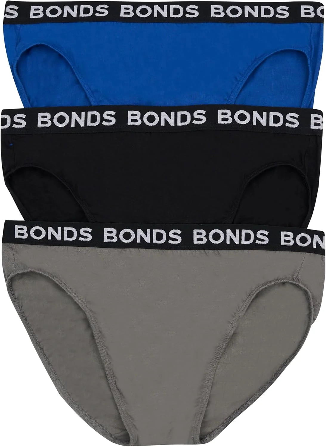 Bonds Men's Classic Everyday Brief Underwear in Cotton Blend for Men, 3-pack