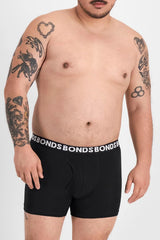 Bonds Men's Underwear Boxer Briefs Pack, Everyday Men's Boxer Briefs, Mid-length, Cotton-blend Underwear, 3-pack