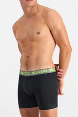 Bonds Men's Cooling X-Temp Air Boxer Briefs Performance Underwear For Men
