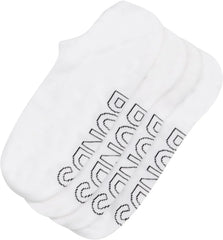 Bonds Men's No Show Socks With Mesh Vents in Lightweight Cotton Blend, Unisex 4-pack