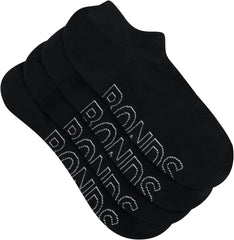 Bonds Men's No Show Socks With Mesh Vents in Lightweight Cotton Blend, Unisex 4-pack