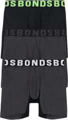 Bonds Men's Underwear Anti-Chafing Boxer Briefs Pack, Chafe Off Men's Boxer Briefs, Viscose/Bamboo Underwear for Men