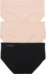Bonds Women's Seamless Invisi Brief Underwear in Cotton-rich Blend For Women
