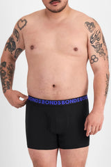 Bonds Men's Underwear Boxer Briefs Pack, Everyday Men's Boxer Briefs, Mid-length, Cotton-blend Underwear, 3-pack